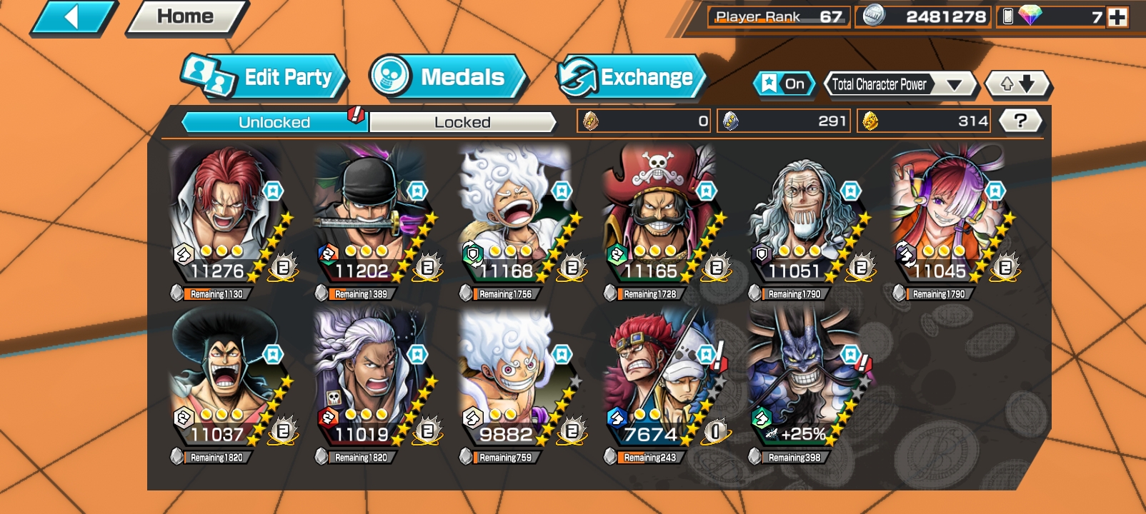 7ex acc stacked with hb
